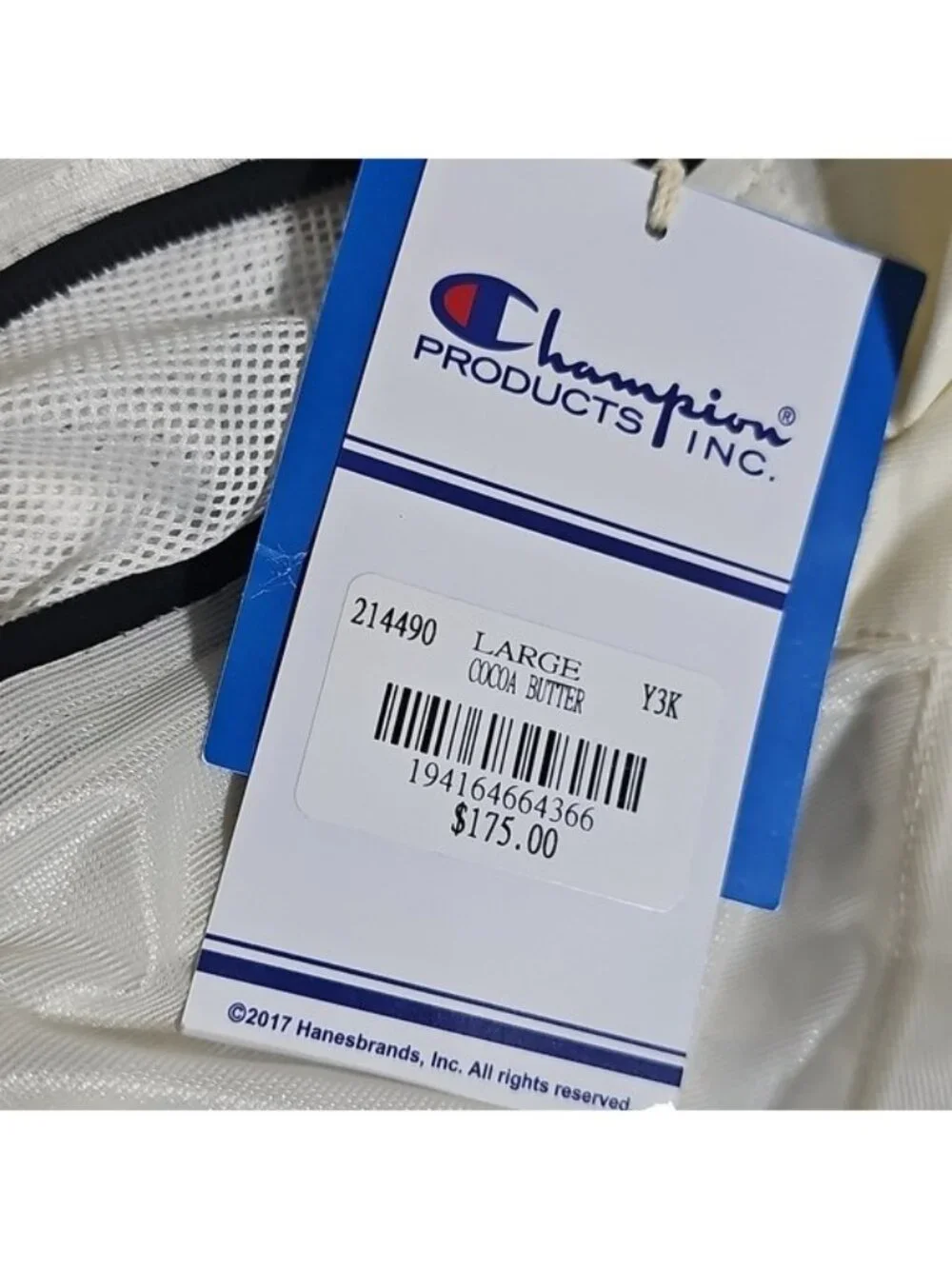 Champion Tracksuit Cocoa Butter Jacket And Pants Large New